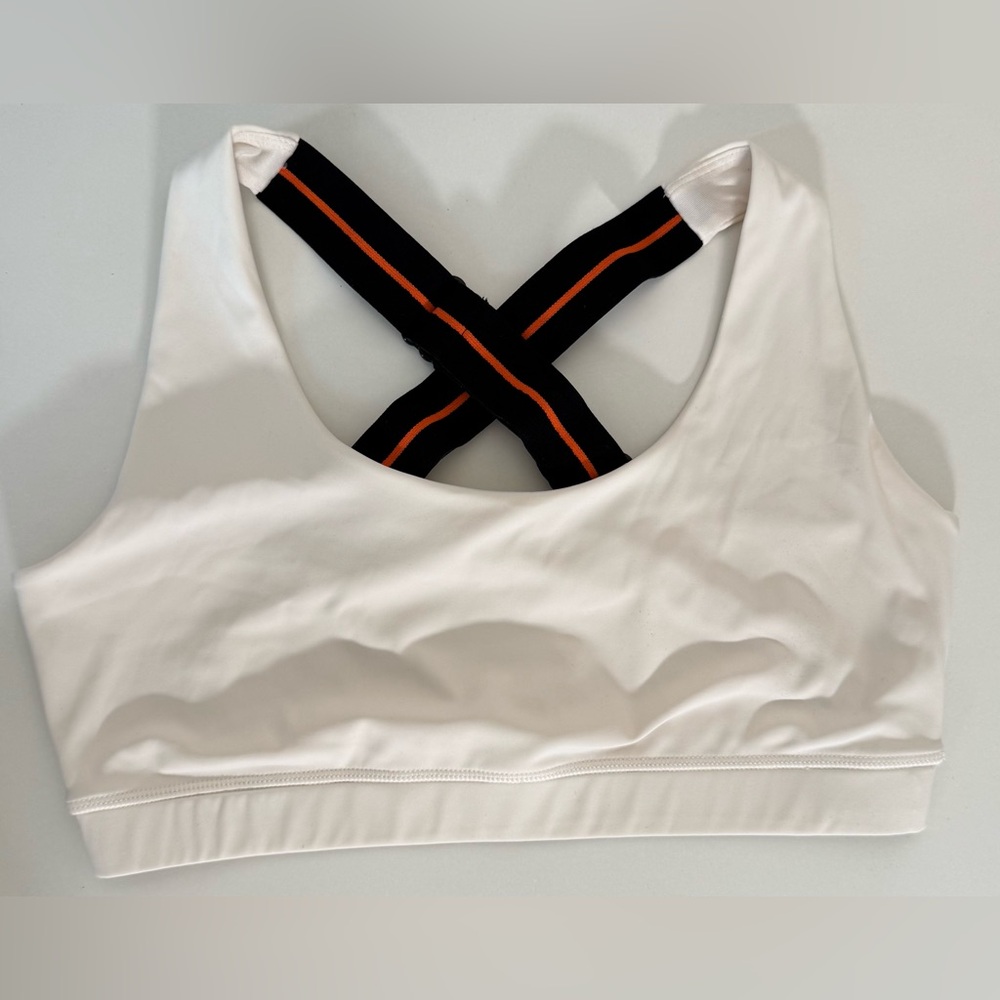 Forever 21 Black and White Sports Bra Intimates